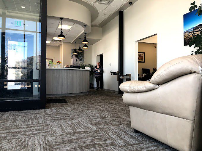 Dr. Cameron Auger & Associates reception area